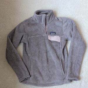Patagonia Light Purple Pullover w/ Chest Pocket Size Small